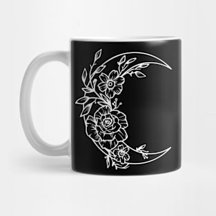 Floral Moon Mug